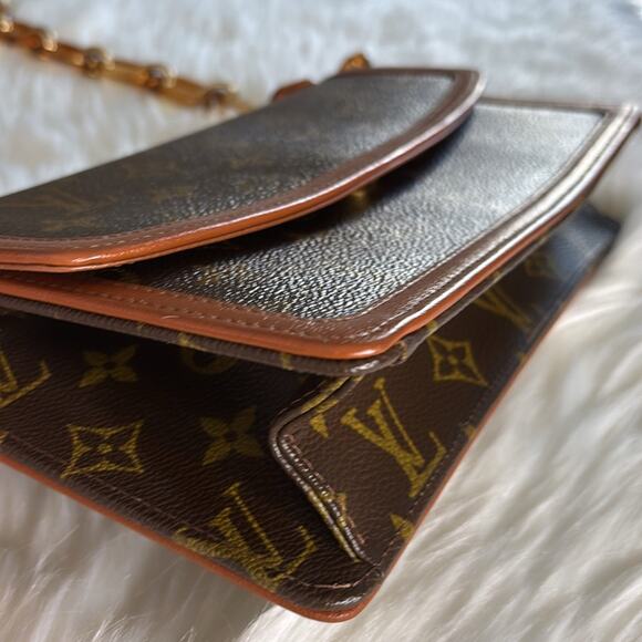 Authentic Louis Vuitton Monogram Pochette Dame PM Clutch TH8997 - Picture 7 of 12